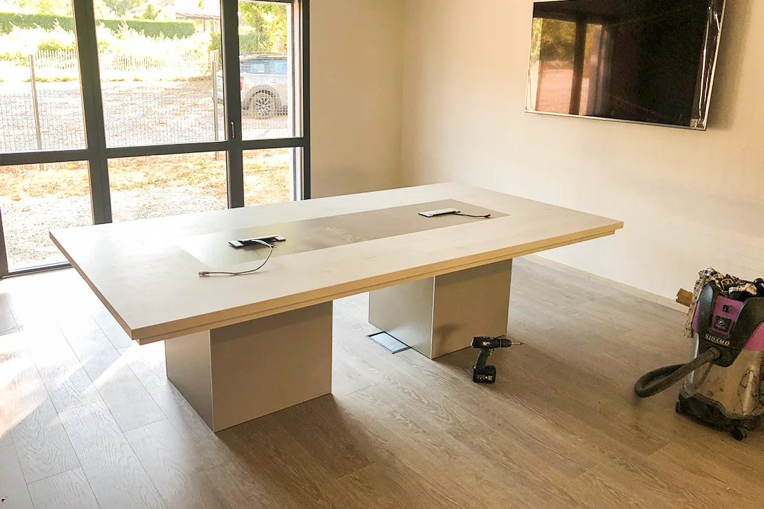 Bureaux, réalisation MZ Bois et Compagnie