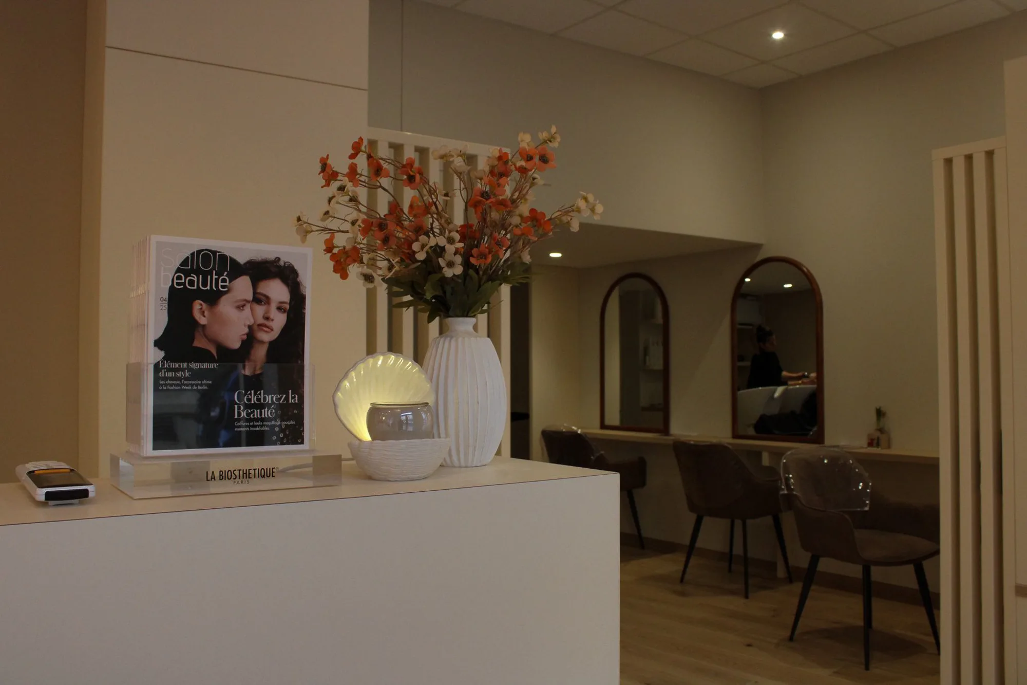 CG Coiffure, réalisation MZ Bois et Compagnie