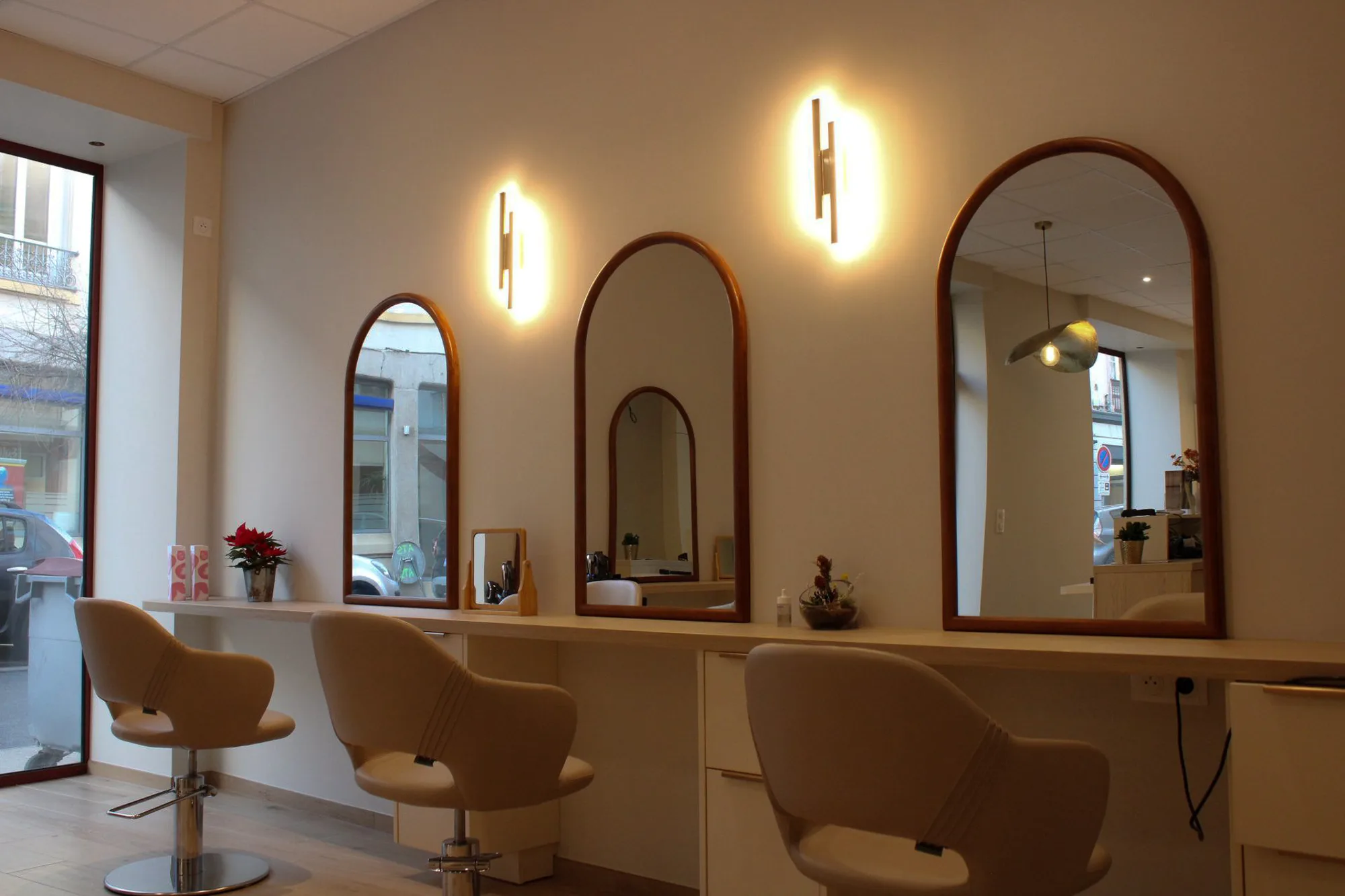 CG Coiffure, réalisation MZ Bois et Compagnie — vue 6